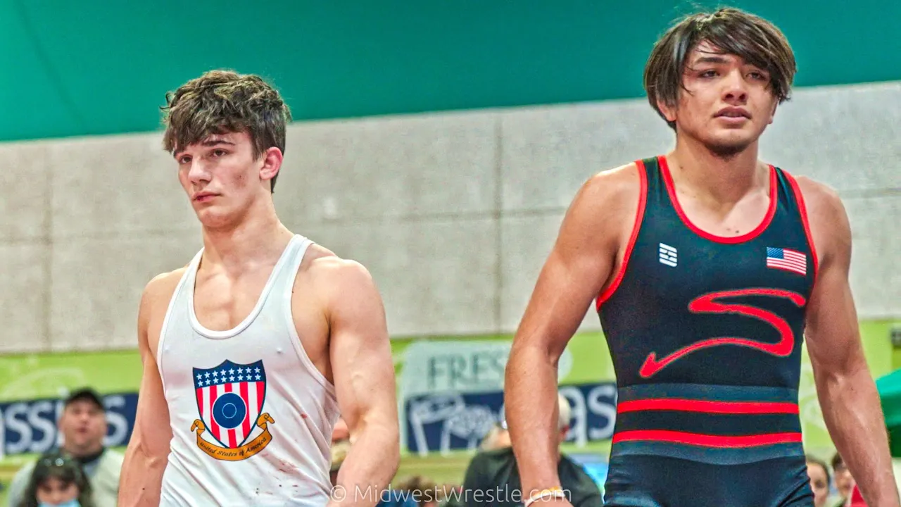 152 – Michael Kilic {G} of Georgia vs. Nicco Ruiz {R} of California background
