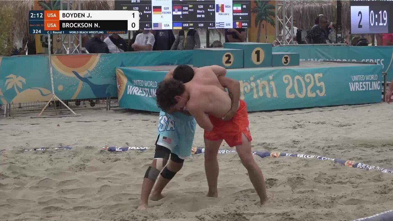 Josiah Benjamin BOYDEN (USA) vs. Nicolas Mariano BROCKSON (USA) • C | Round 1 • Men's BW 70Kg