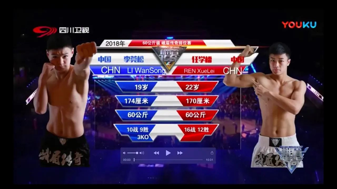 Li Wansong vs Ren Xuelei | EM Legend Fight background