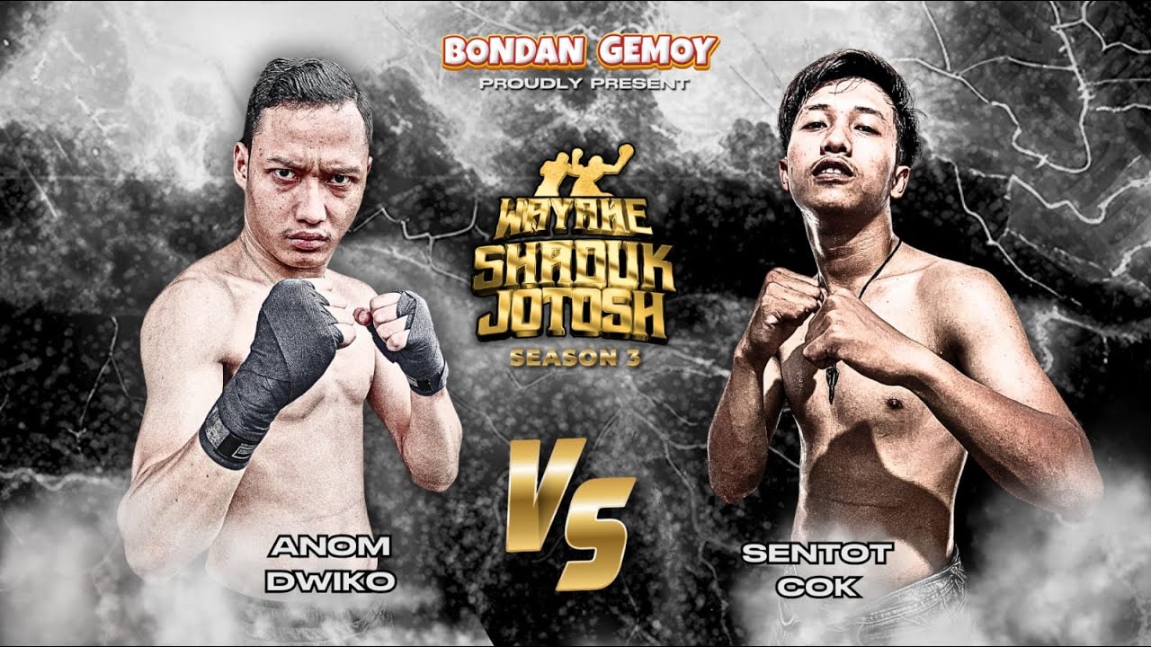ANOM DWIKO VS SENTOT COK SHADUK JOTOSH 3 background