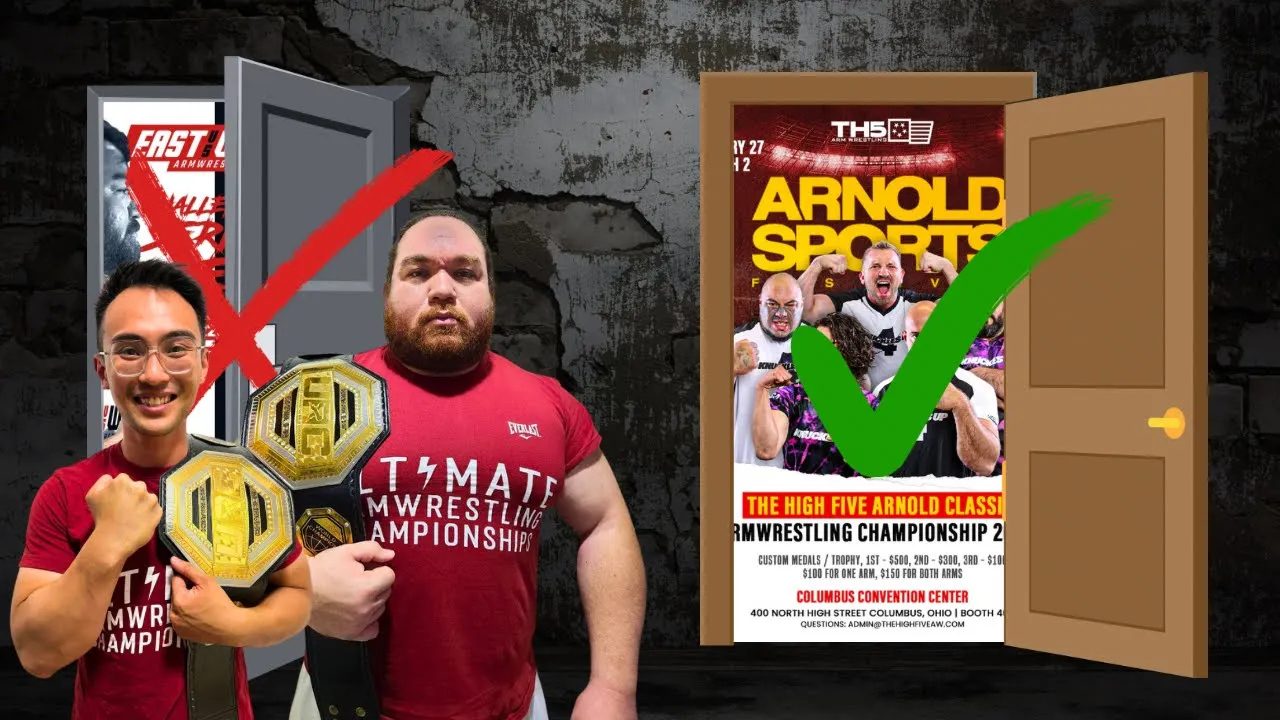 SEA Armwrestling Champions Heading to Arnold Classic
