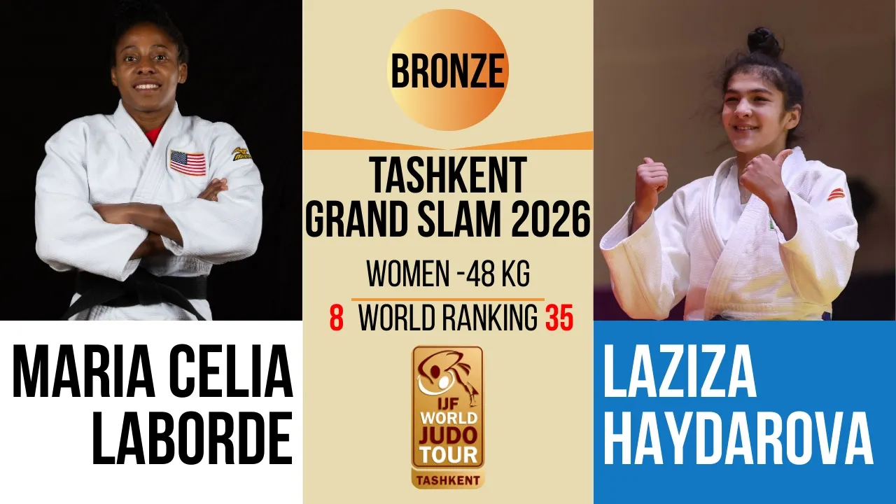 Maria Celia LABORDE VS Laziza HAYDAROVA | Tashkent Grand Slam 2025 | BRONZE -48 kg