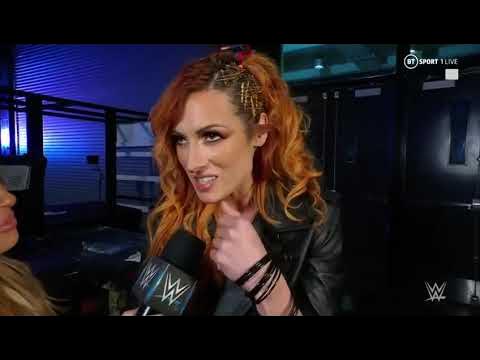 WWE Becky Lynch Backstage WWE SMACKDOWN 11/25/2022