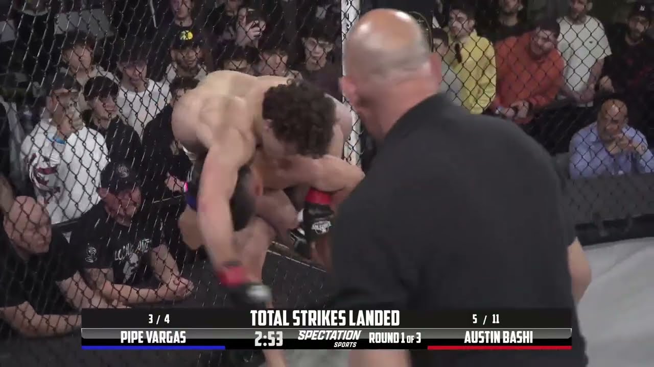 FREE FIGHT: Austin Bashi vs Pipe Vargas - Lights Out MMA 11