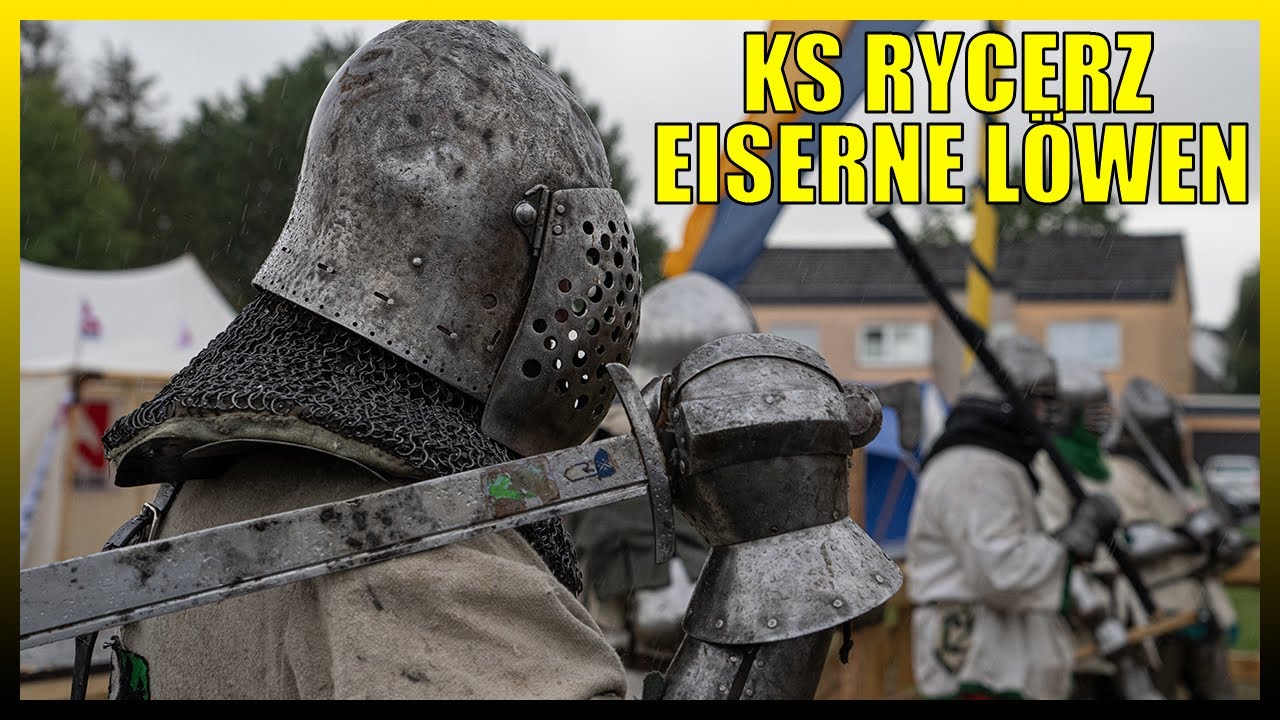 BUHURT MEDIEVAL COMBAT: 5 VS 5 KS RYCERZ VS EISERNE LOWEN