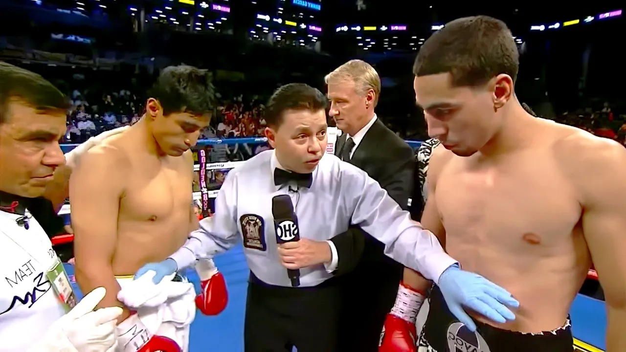 Erik Morales (Mexico) vs Danny Garcia (USA) II | KNOCKOUT, BOXING fight, HD, 60 fps background