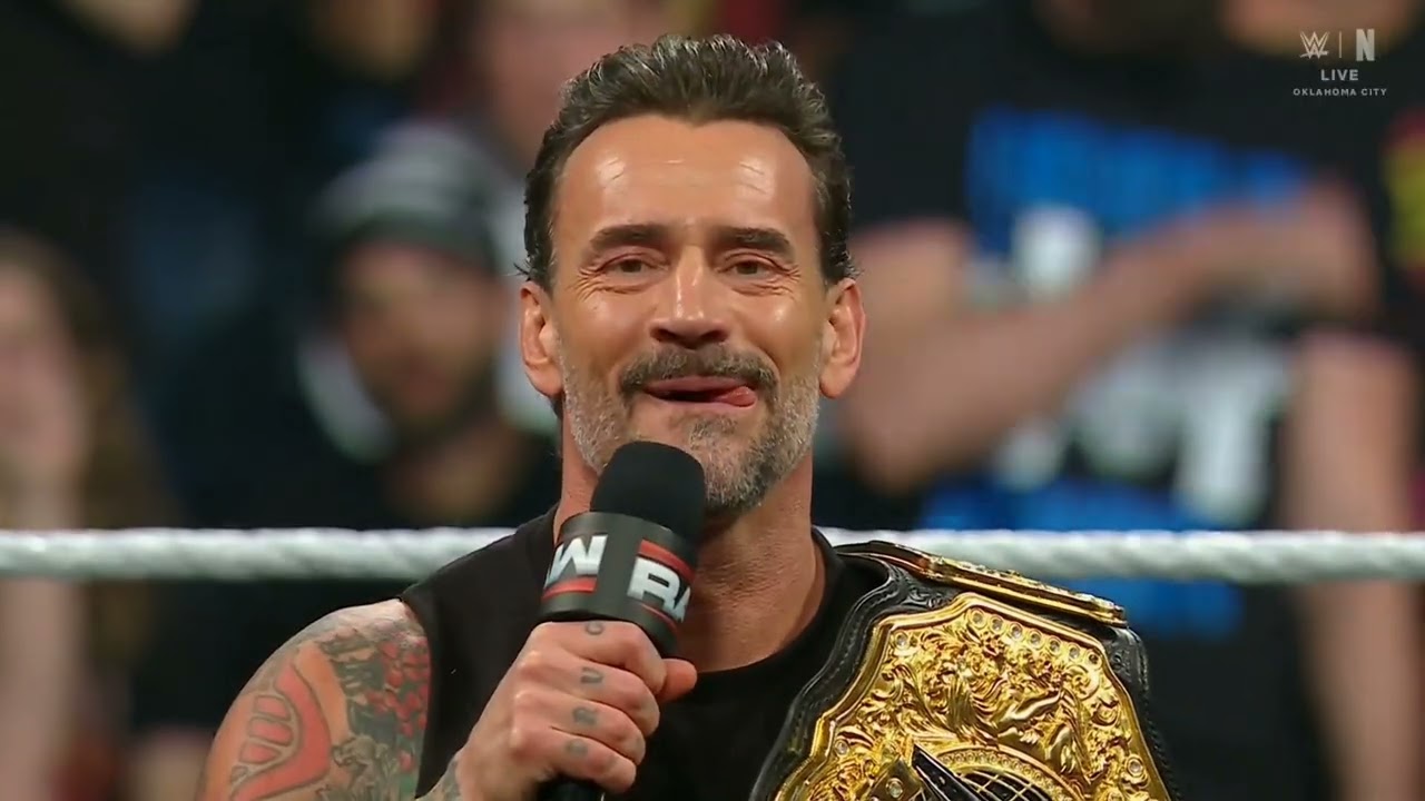 WWE RAW CM PUNK ENTRANCE 11/24/25