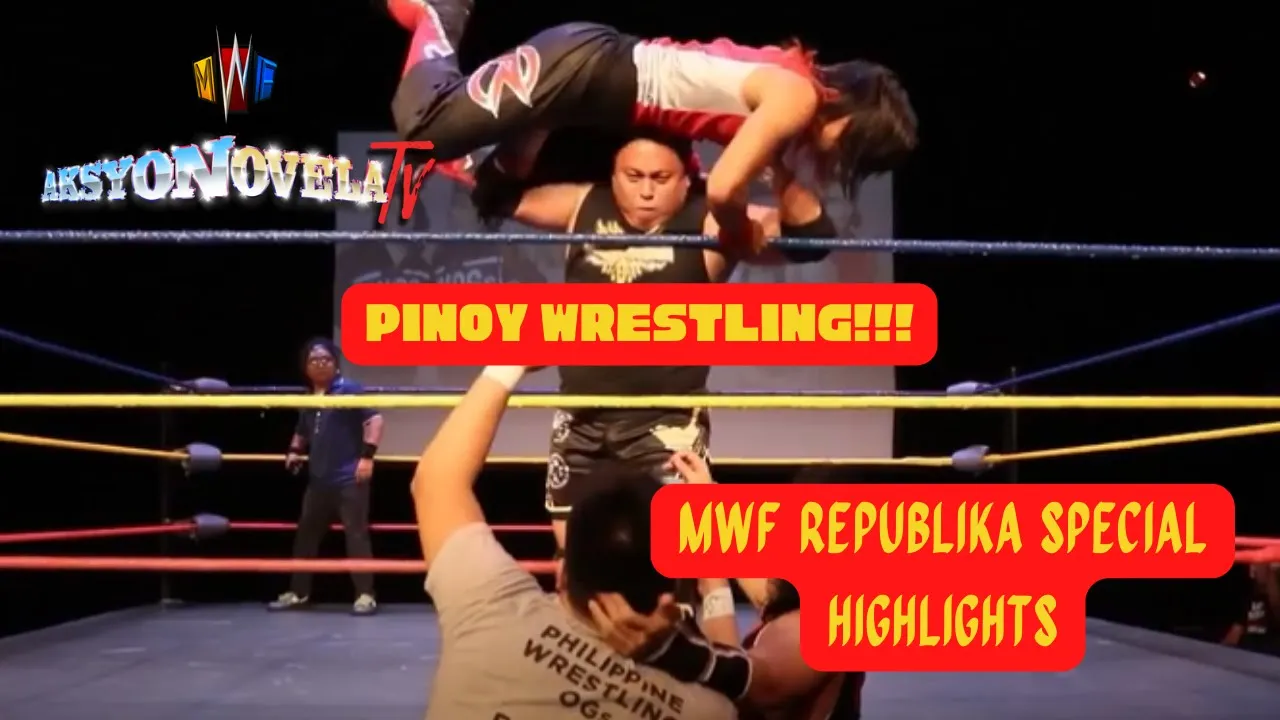 PINOY WRESTLING: MANILA WRESTLING FEDERATION (MWF) REPUBLIKA ON GANK HIGHLIGHTS (2022)