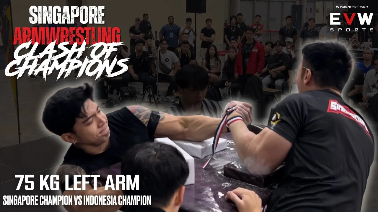 Singapore Armwrestling Open: Clash of Champions | Valen Low (Singapore) vs Aska Malik (Indonesia)