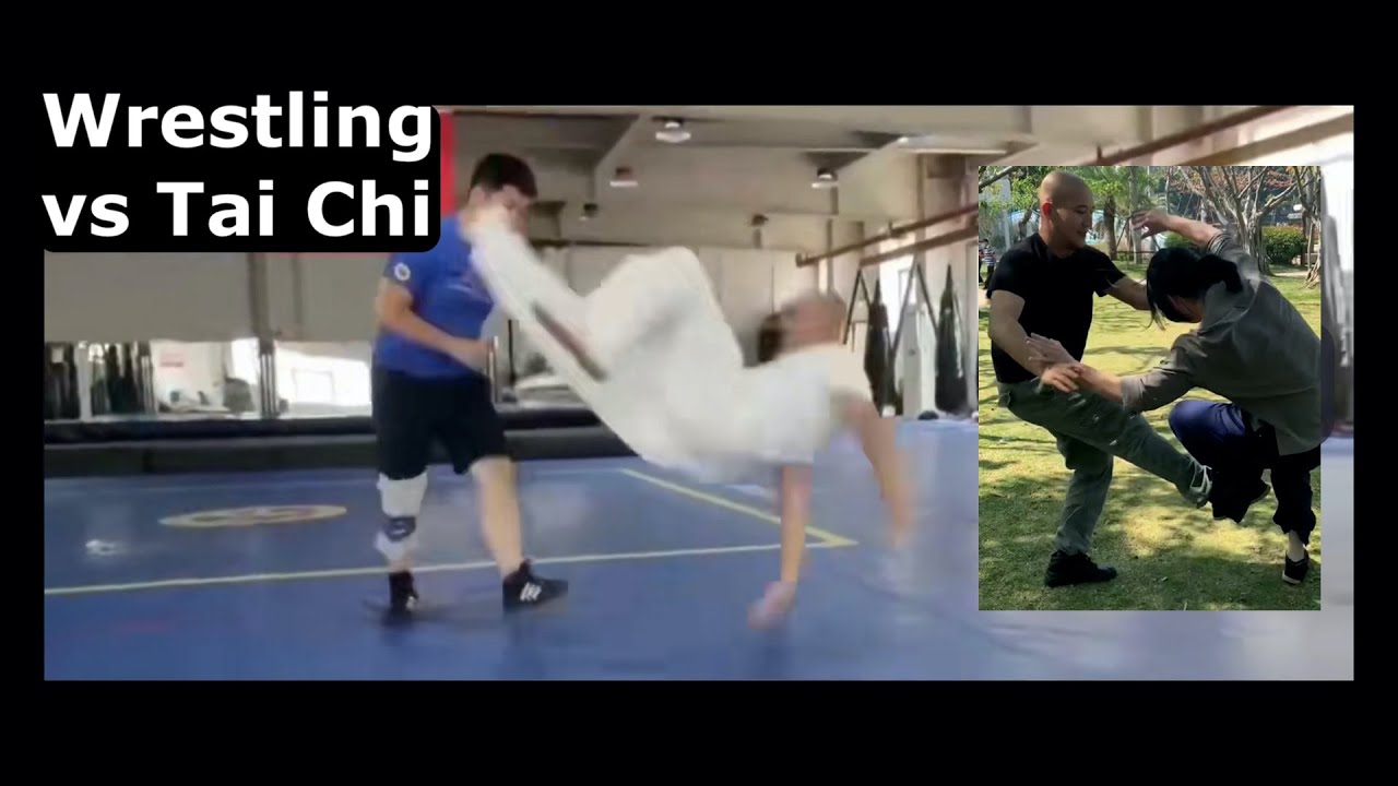 When Tai Chi Guys Challenge Wrestlers (Shuai Jiao and Western Wrestling)