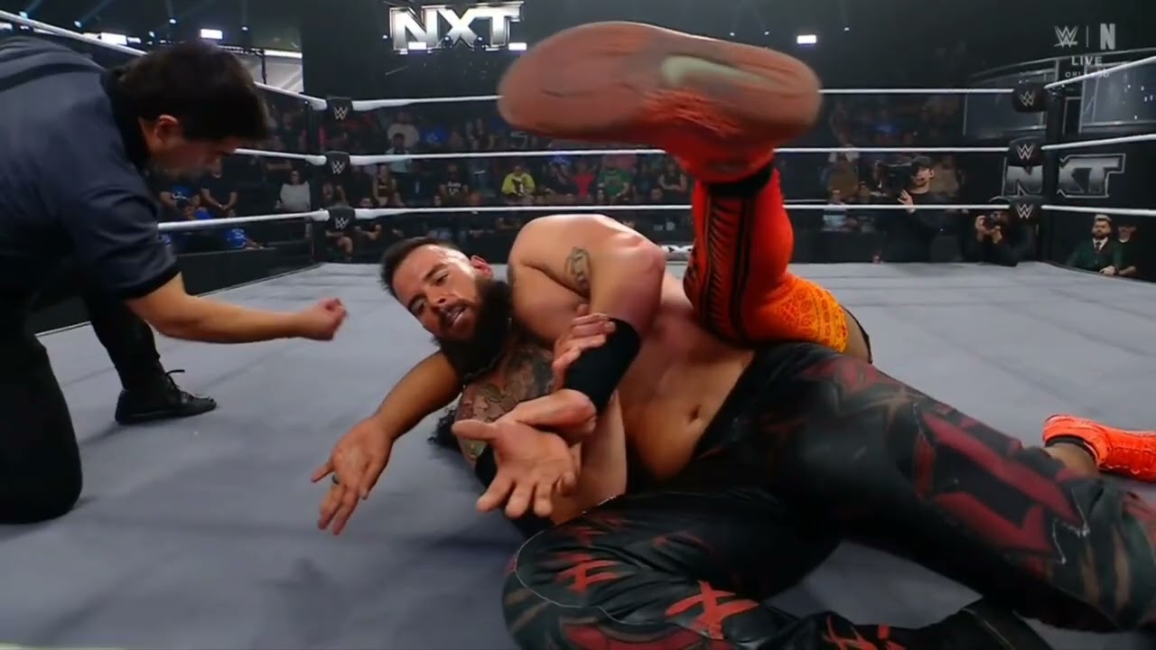 WWE NXT JOSH BRIGGS VS TAVION HEIGHTS 12/02/25