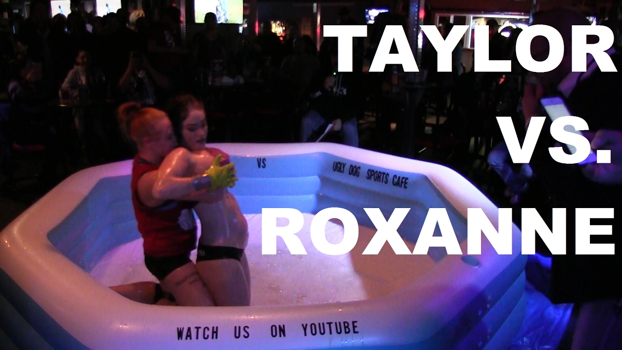 3 Rounds Of Sexy Mayhem! | Taylor Vs. Roxanne | Oil Wrestling | Season 2 | Night 4