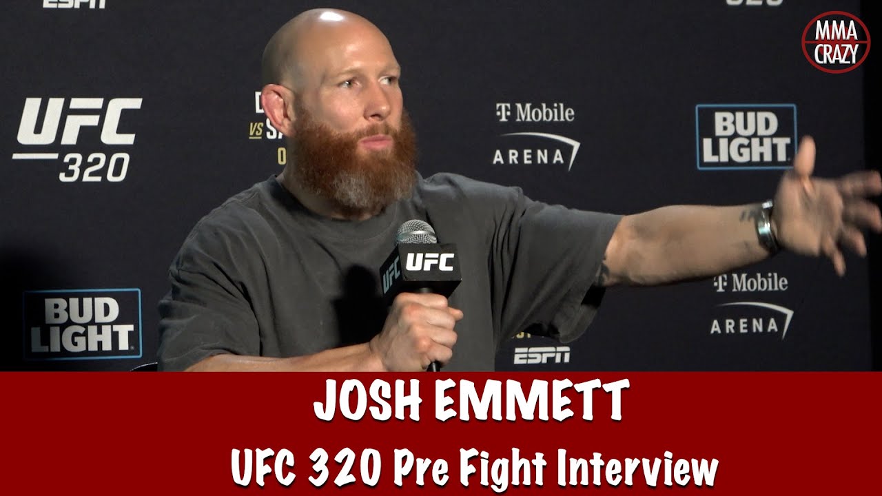 Josh Emmett “I’m trying to shut the lights off Youssef Zalal” at UFC 320