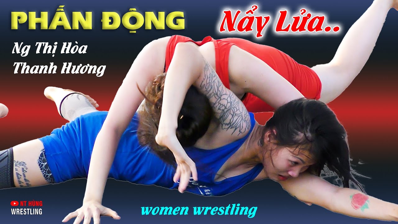 Vật Nữ - Ng Thị Hòa - Ng Thanh Hương . Hội Phấn Động. background