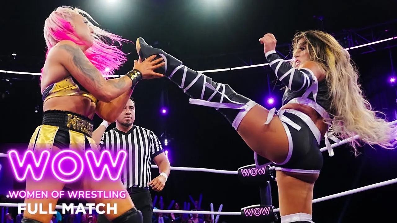 “TOP TIER Never Lose”: Kandi Krush vs Kara Kai FULL MATCH | Blame Game #wowsuperheroes #wrestling background