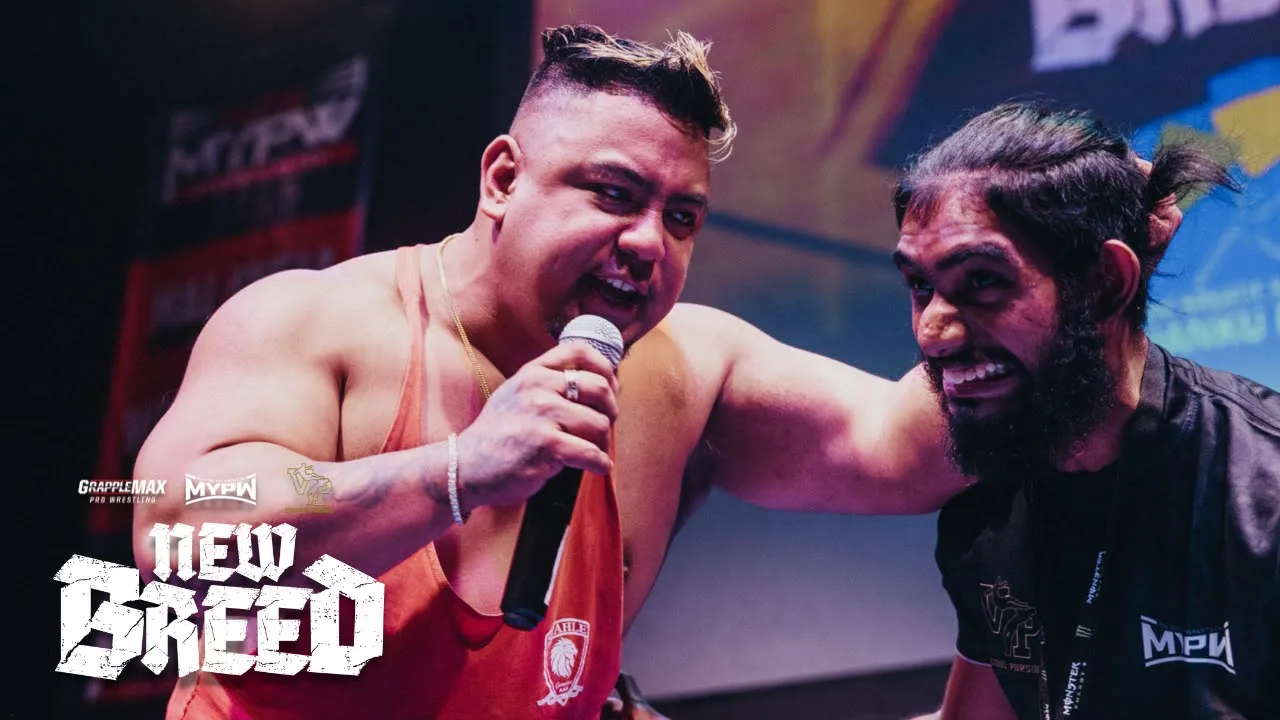 Carlo comes out ahead of the main event | MYPW New Breed 2023