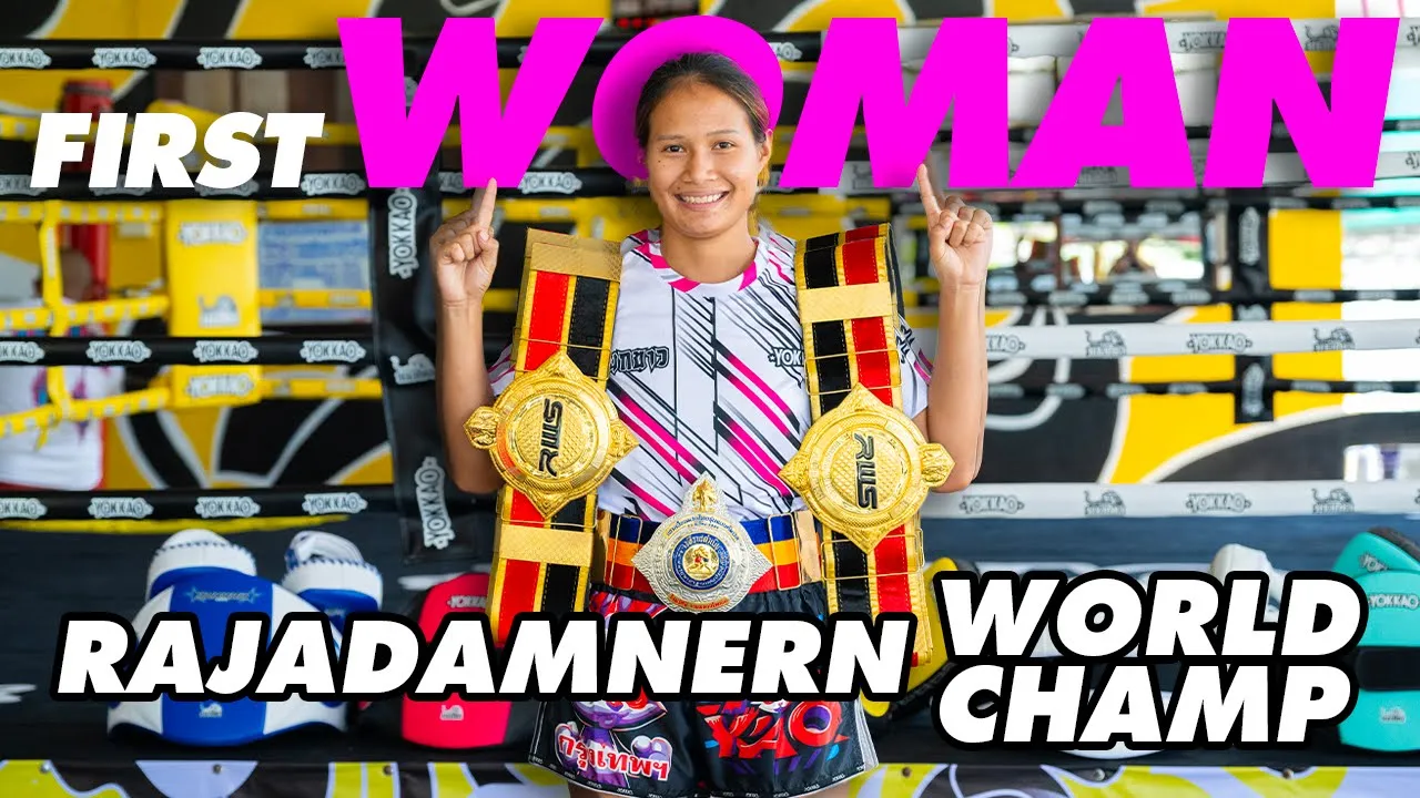 Somratsamee: The First Woman Muay Thai Champion’s Historic Rise