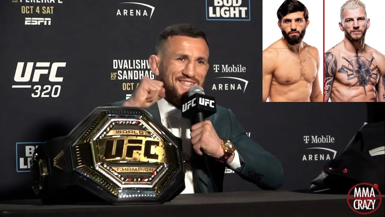Merab Dvalishvili breaks down Arman Tsarukyan vs. Dan Hooker for UFC Qatar
