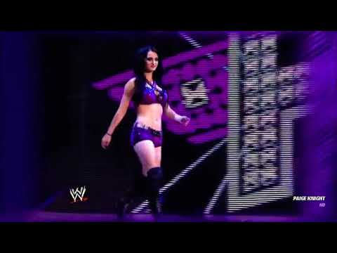 WWE SmackDown Naomi Vs Paige (Cameron Attack Naomi) July 25, 2014