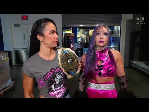 AJ Lee Encounters Kairi Sane