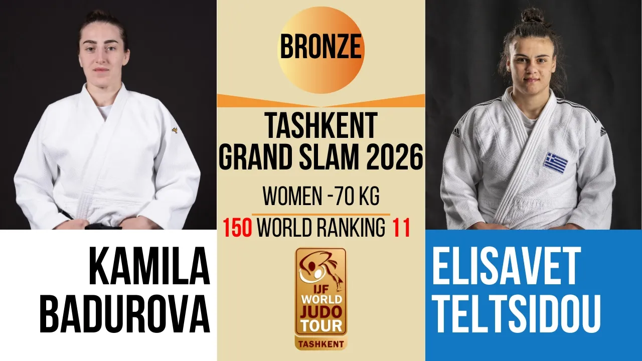 Kamila BADUROVA VS Elisavet TELTSIDOU | Tashkent Grand Slam 2026 | BRONZE -70 kg