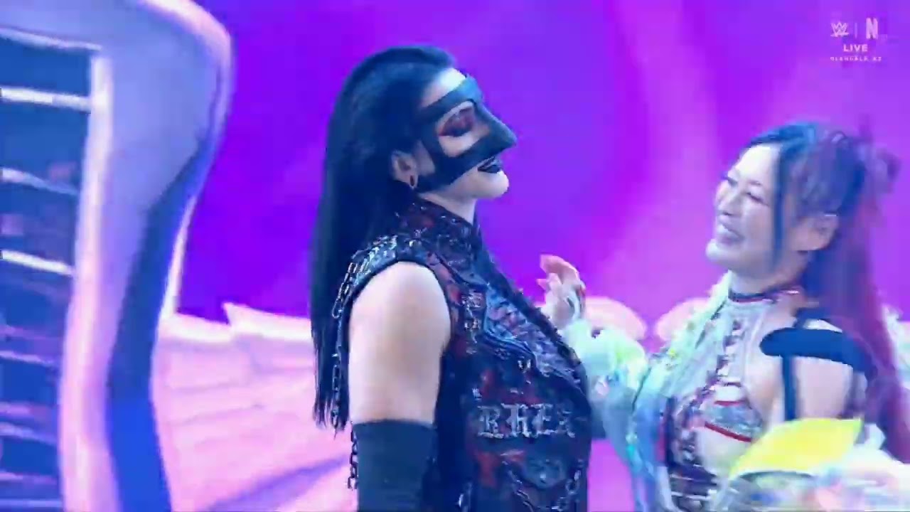 WWE RAW CHARLOTTE FLAIR & ALEXA BLISS VS RHEA RIPLEY & IYO SKY 12/01/25