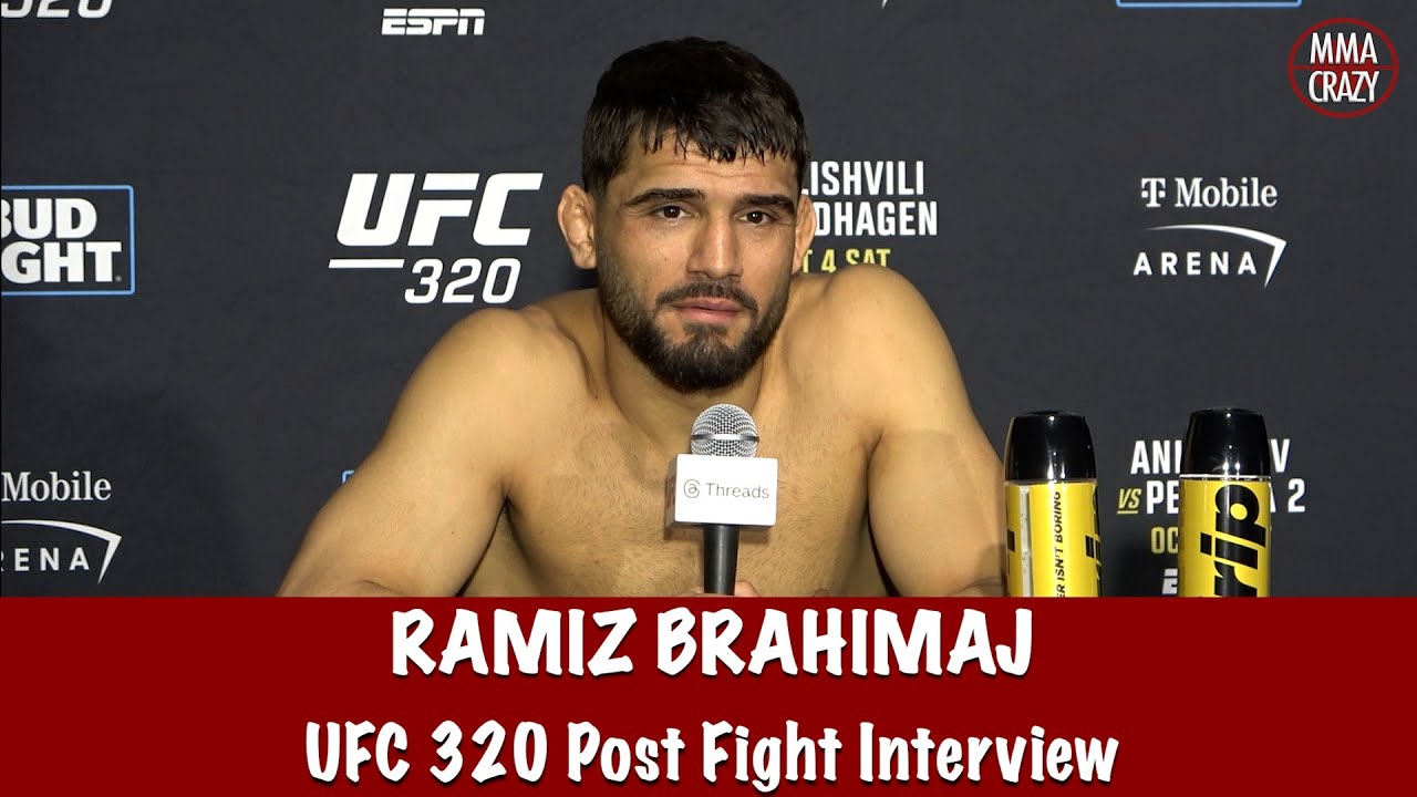 Ramiz Brahimaj “I had to do Doggy style on the judges; the dude legit gave me NIGHTMARES” background