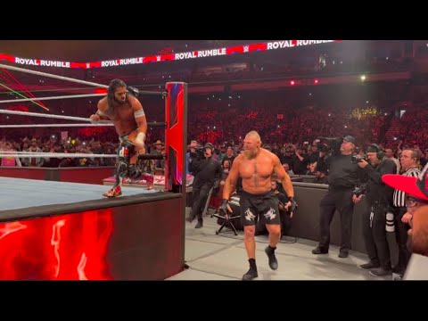 Men’s Royal Rumble Full Match Highlights- WWE Royal Rumble 2023 background