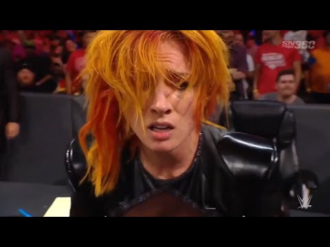Becky Lynch vs Asuka WWE RAW June 20, 2022 background