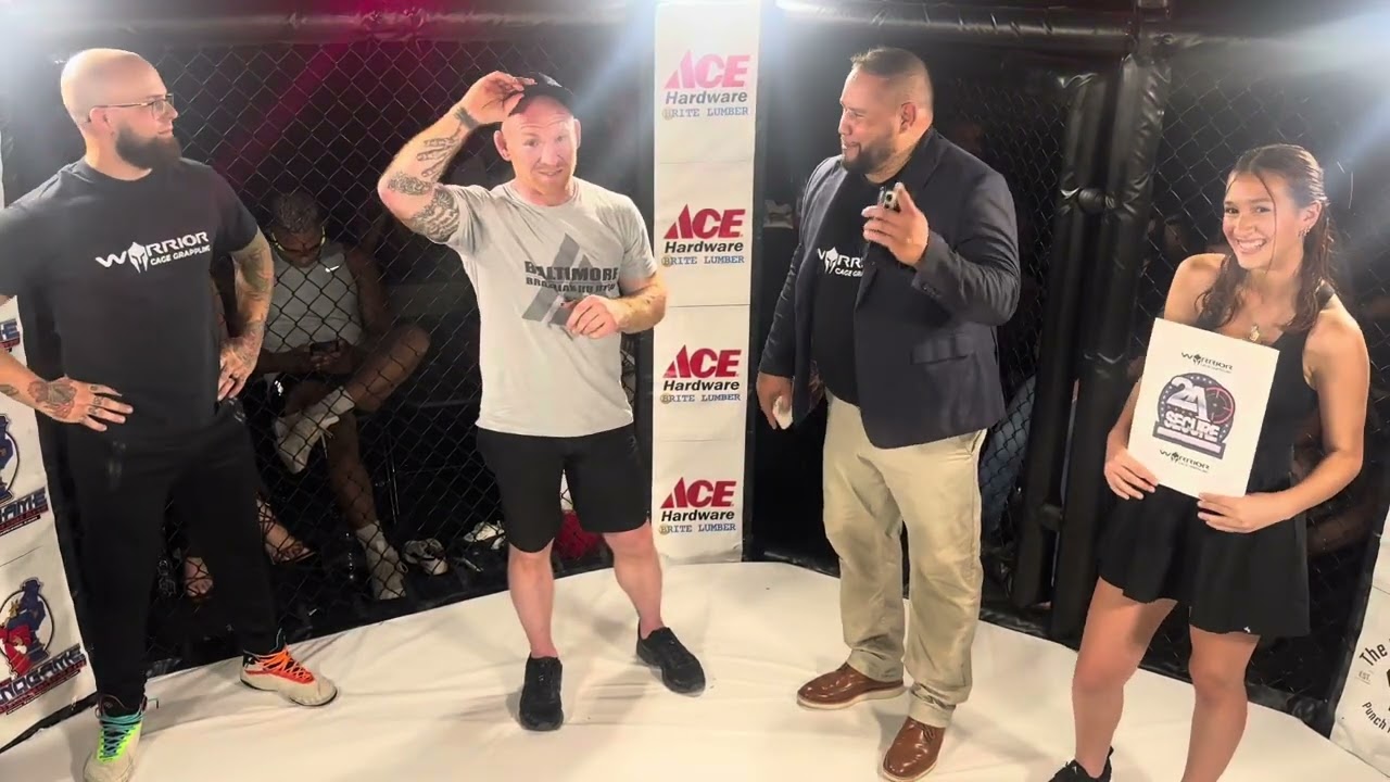 WCG25 Baltimore BJJ Coach Rob Sullivan Interview 17AUG25 @ WARRIOR CAGE GRAPPLING 25: LIAM