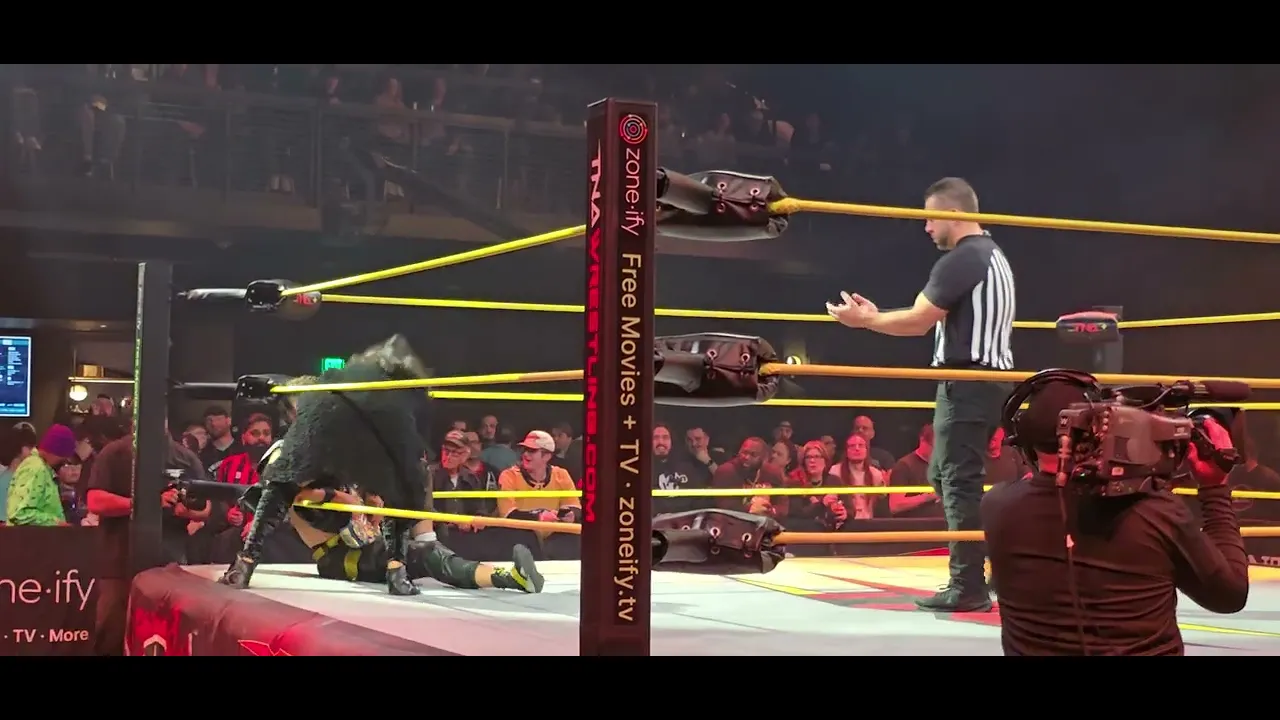 Tna no surrender for the international tittle trey Miguel vs stacks nashville tn  pinnacle 2 13 26 