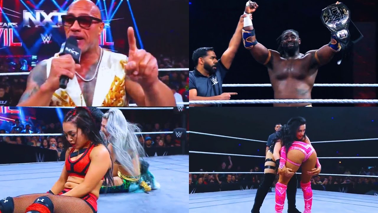 NXT New Years Evil 2025 Results- Rock Appears In NXT, Oba Femi Shock The World, All Title Change ЁЯФеЁЯФе