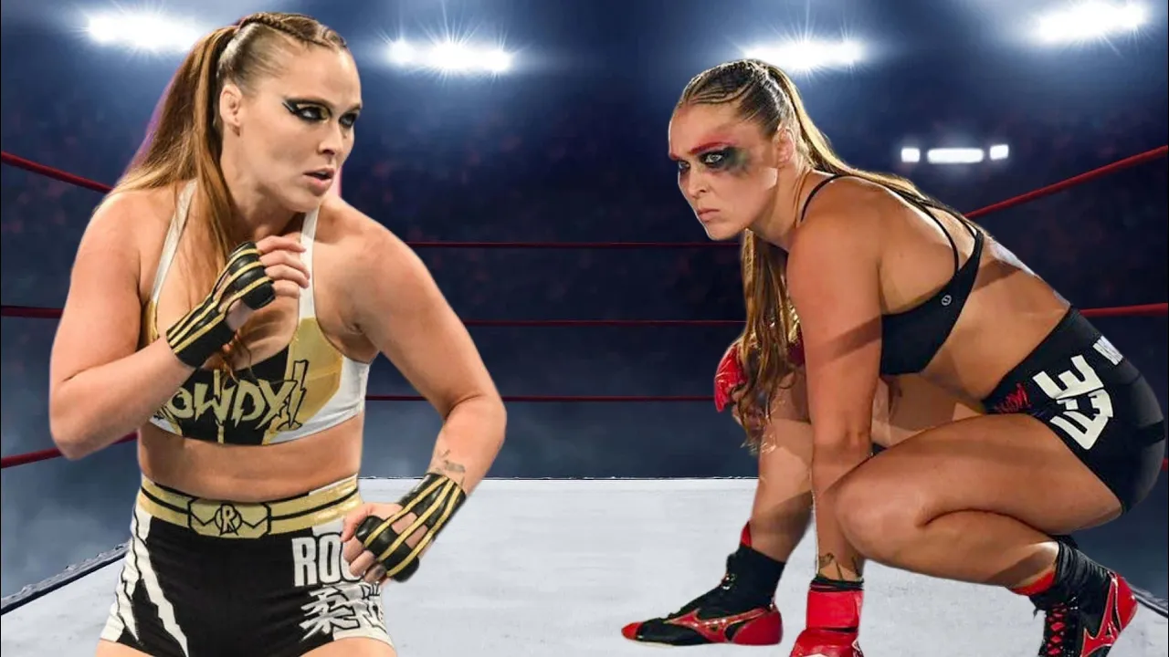 WWE Ronda Rousey vs. Ronda Rousey