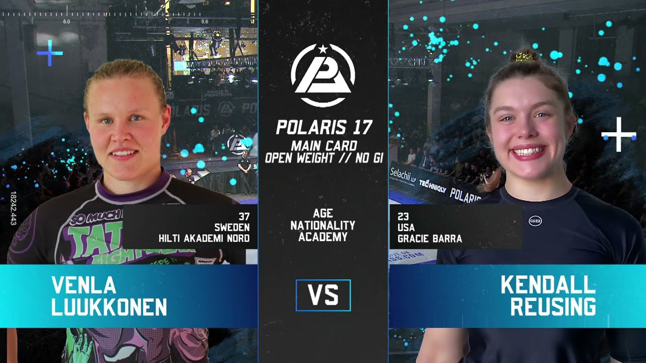 POLARIS BJJ: KENDALL REUSING va VENLA LUIKKONEN | Full Match
