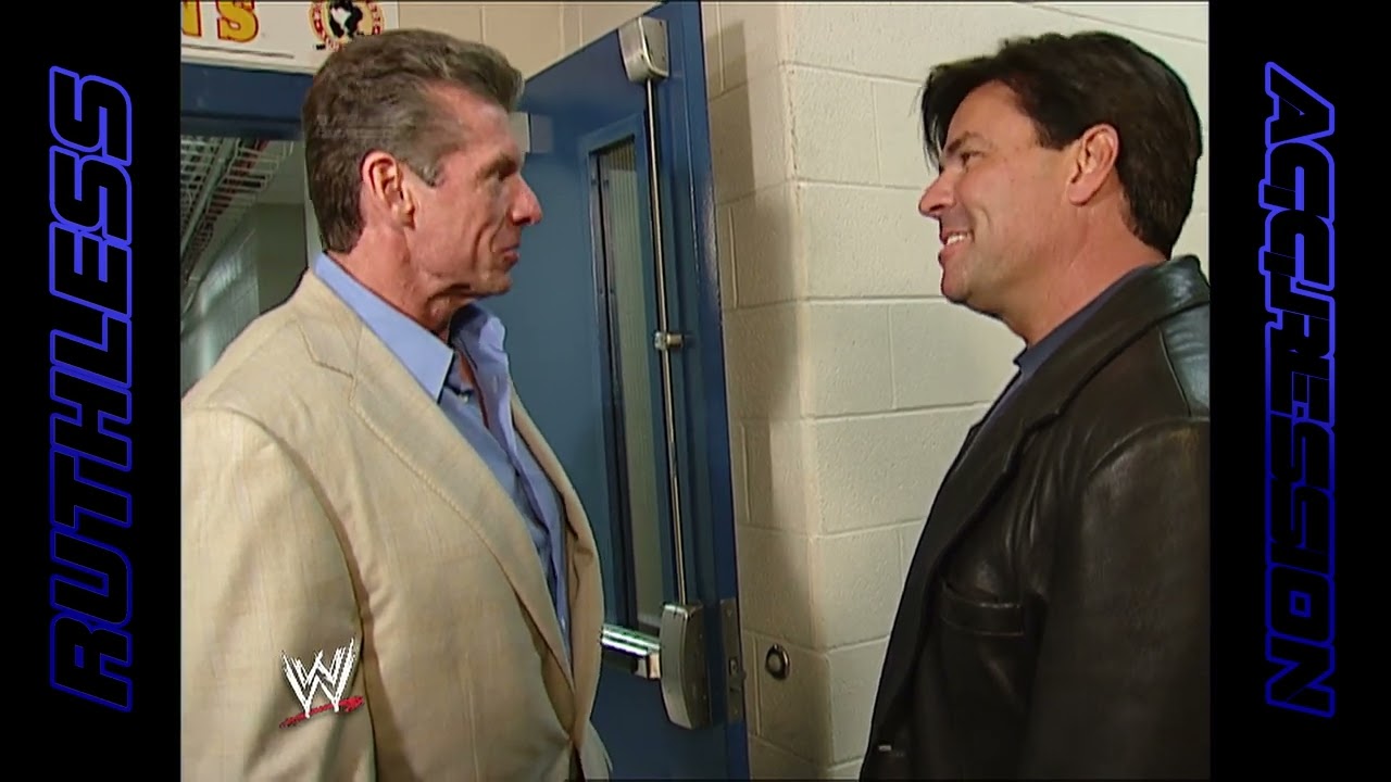 Eric Bischoff talks with Mr. McMahon | SmackDown! (2002)