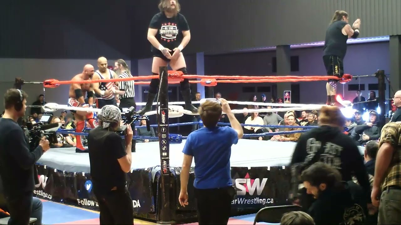 All Star Wrestling - ROCK YOU LIKE A HURRICANRANA - Part 3 background