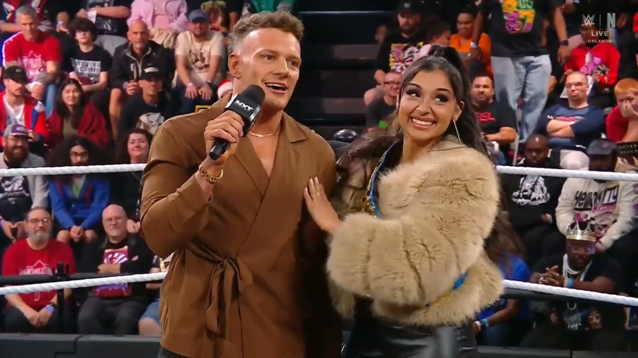 WWE NXT ETHAN PAGE ENTRANCE 12/16/25