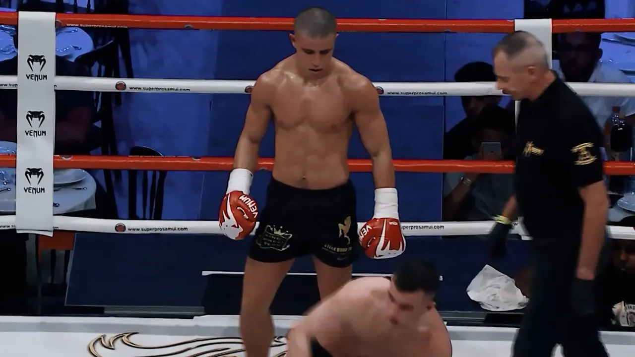 18-Year-Old Nabil Haryouli vs Kerem Lort | Enfusion Talents 38 background