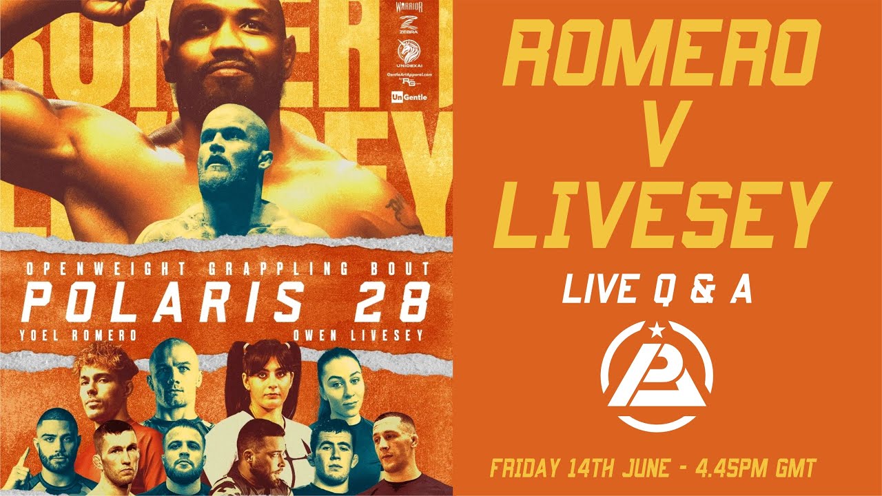 POLARIS 28 *LIVE* Q&A - YOEL ROMERO vs OWEN LIVESEY background