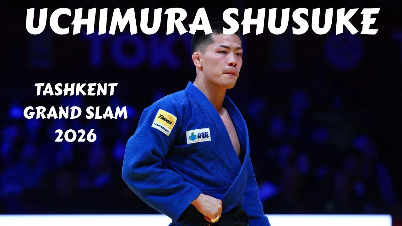 UCHIMURA SHUSUKE complete competitions at Tashkent Grand Slam 2026