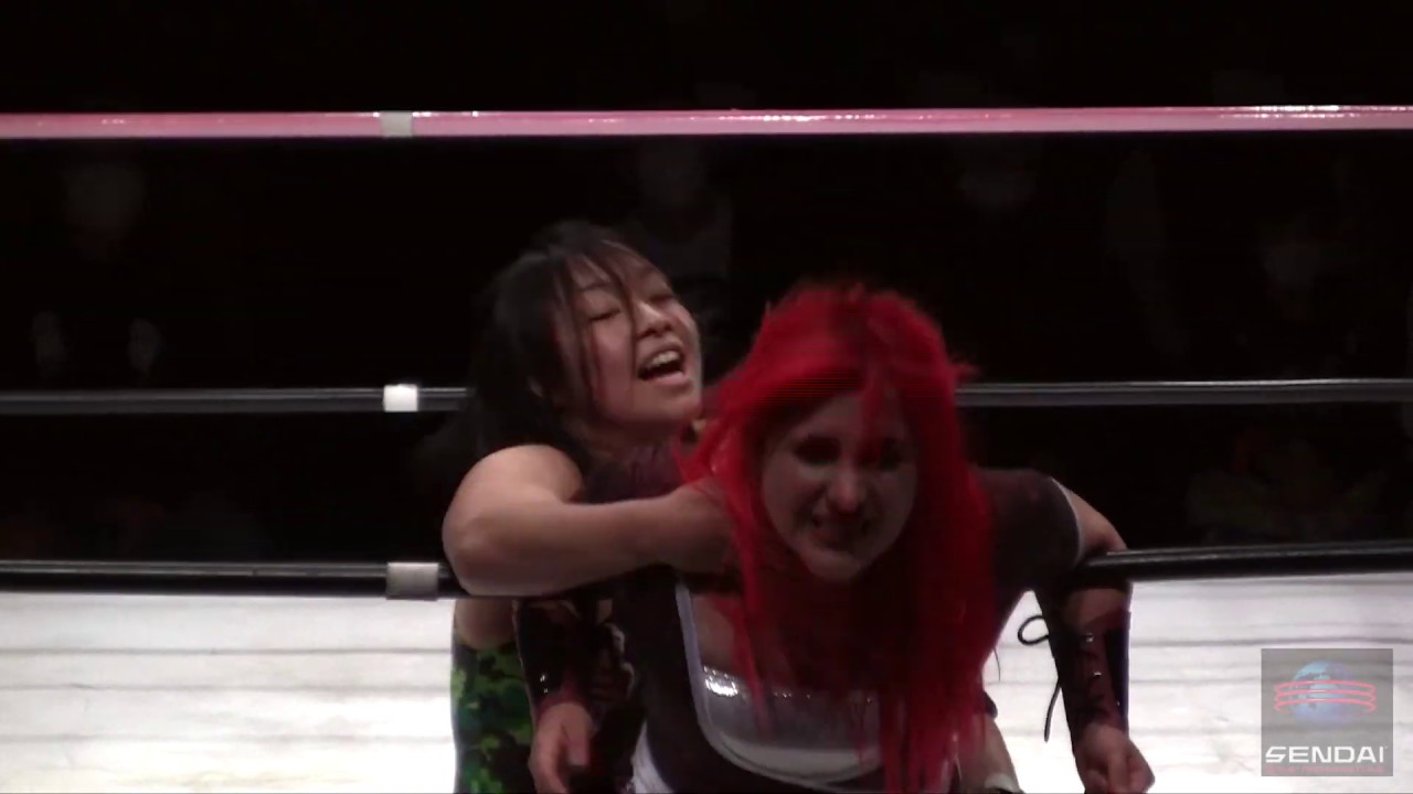 3/28(土)仙台市宮城野区文化センター大会じゃじゃ馬トーナメント1回戦 第1試合 神童ミコトvs AKARI