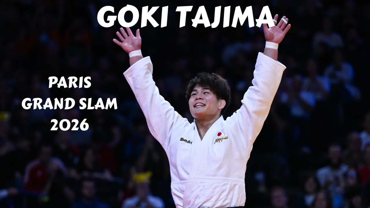 GOKI TAJIMA complete competitions at PARIS Grand Slam 2026