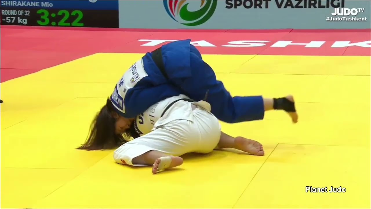 Mohinur ALLABERGANOVA 🇺🇿 🆚️ Mio SHIRAKANE 🇯🇵 | 1/16финала/-57кг | Большой Шлем Ташкент 2026