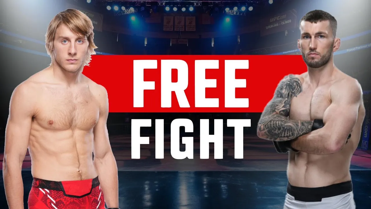 PADDY 'THE BADDY' PIMBLETT vs STEVIE RAY | *Free Match* | POLARIS PRO