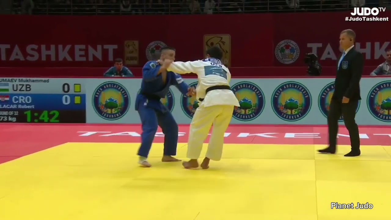 Mukhammad JUMAEV 🇺🇿 🆚️ Robert KLACAR 🇭🇷 | 1/16финала /-73кг | Большой Шлем Ташкент 2026