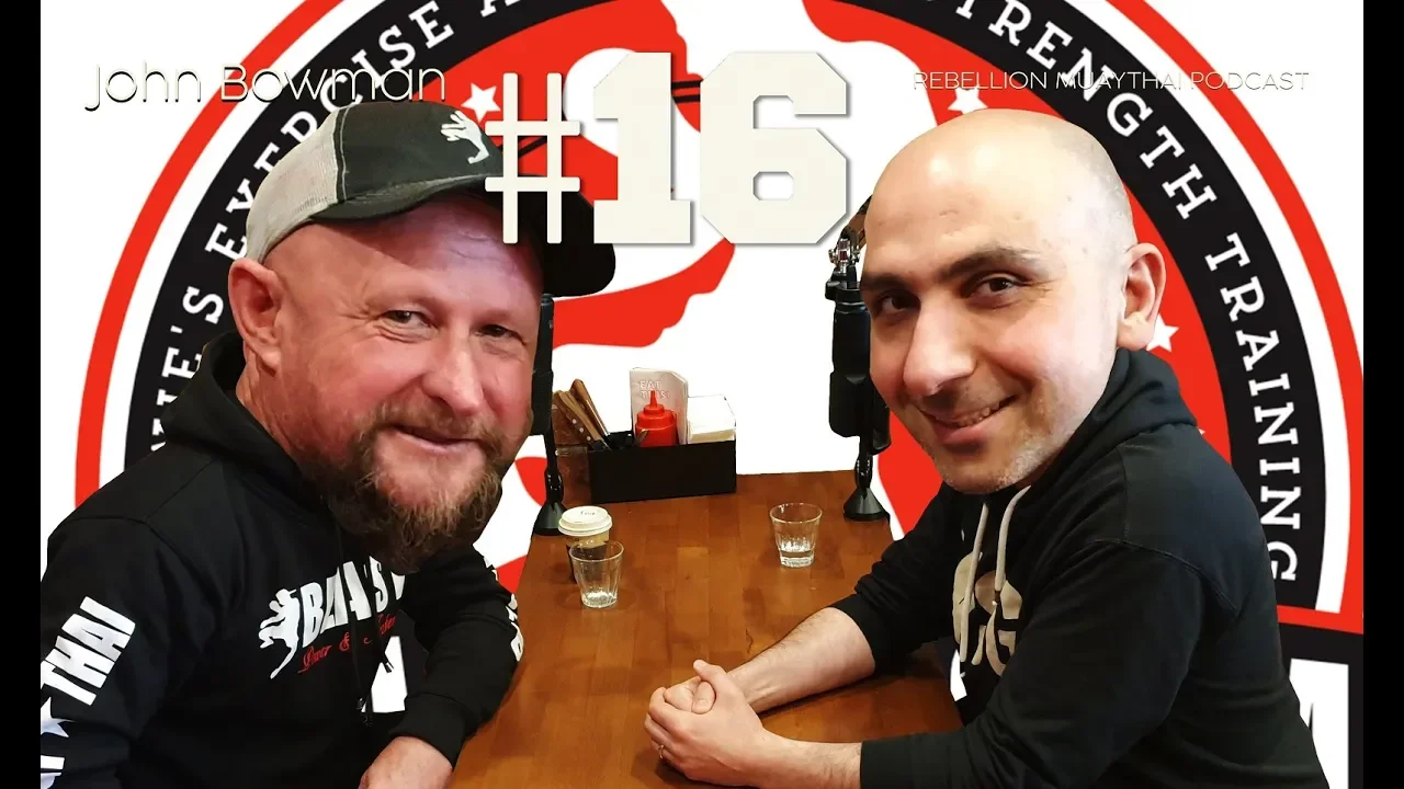 Rebellion Muaythai Podcast #16 - John Bowman - Beast Fight Club background