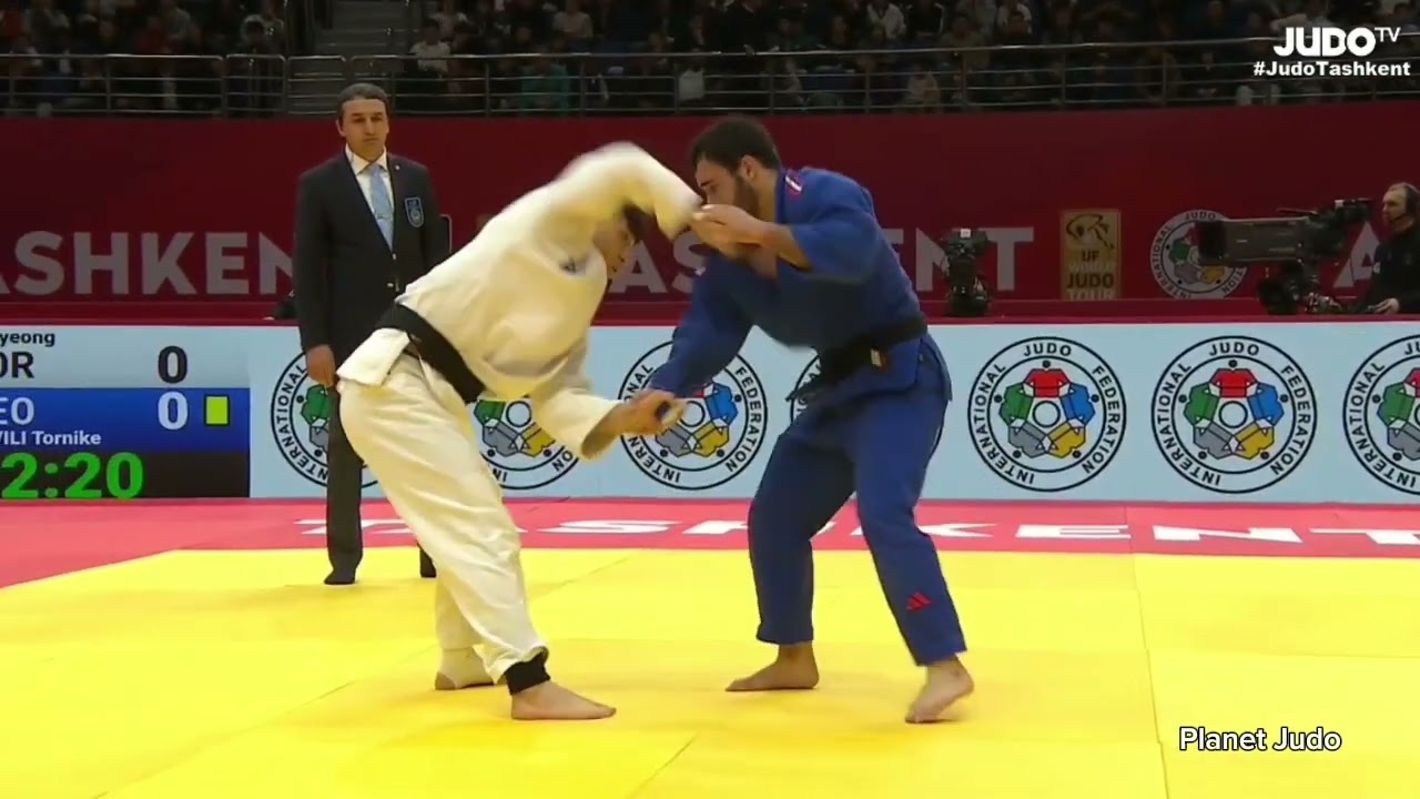 Channyeong KIM 🇰🇷 🆚️ Tornike MAZIASHVILI 🇬🇪 | 1/8финала/-66кг | Большой Шлем Ташкент 2026