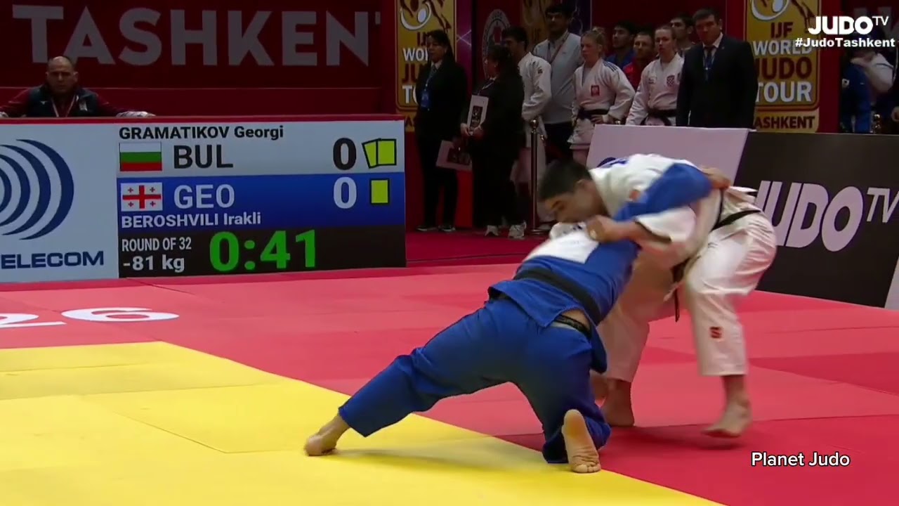 Georgi GRAMATIKOV 🇧🇬 🆚️ Irakli BERISHVILI🇬🇪 | 1/16финала /-81кг | Большой Шлем Ташкент 2026