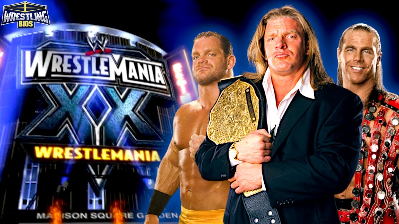 The "Forgotten" WrestleMania Main Event - Triple H vs Chris Benoit vs Shawn Michaels background