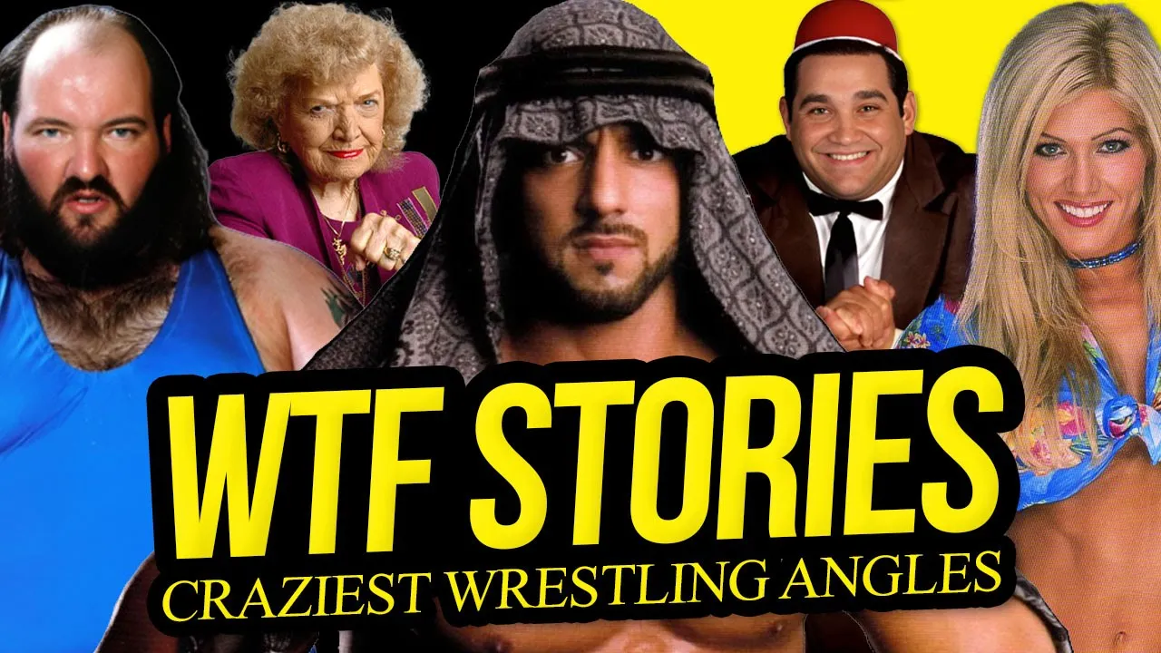 WTF STORYLINES | Wresting's Craziest Angles! background